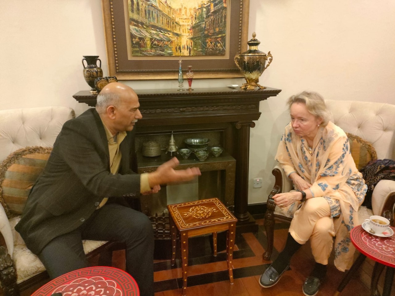 H.E. Mrs. Andrea Wicke, Ambassador of Austria to Pakistan